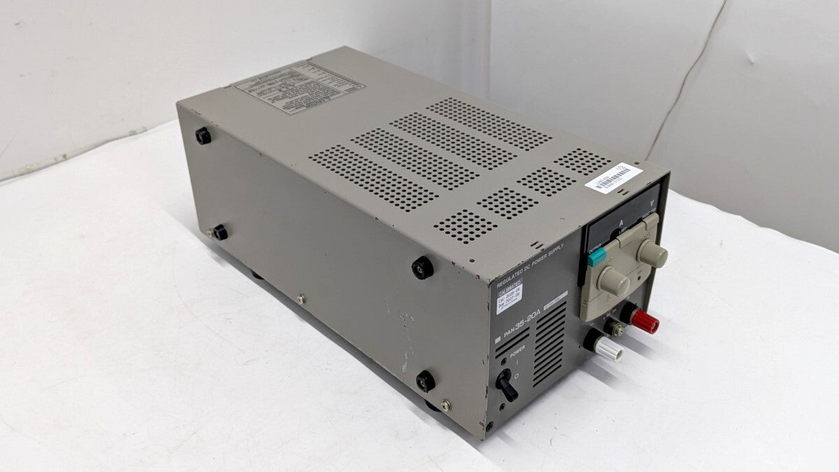 Kikusui PAN35-20A DC Power Supply 0-35V 0-20A with Calibration Certificate [t1246175904]