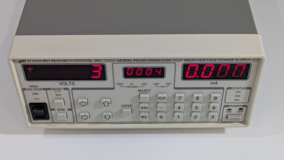 Stanford Research Systems PS350 High Voltage Power Supply 500V 25W [v1246201781]