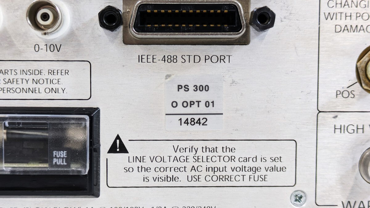 Stanford Research Systems PS350 High Voltage Power Supply 500V 25W [v1246201781]