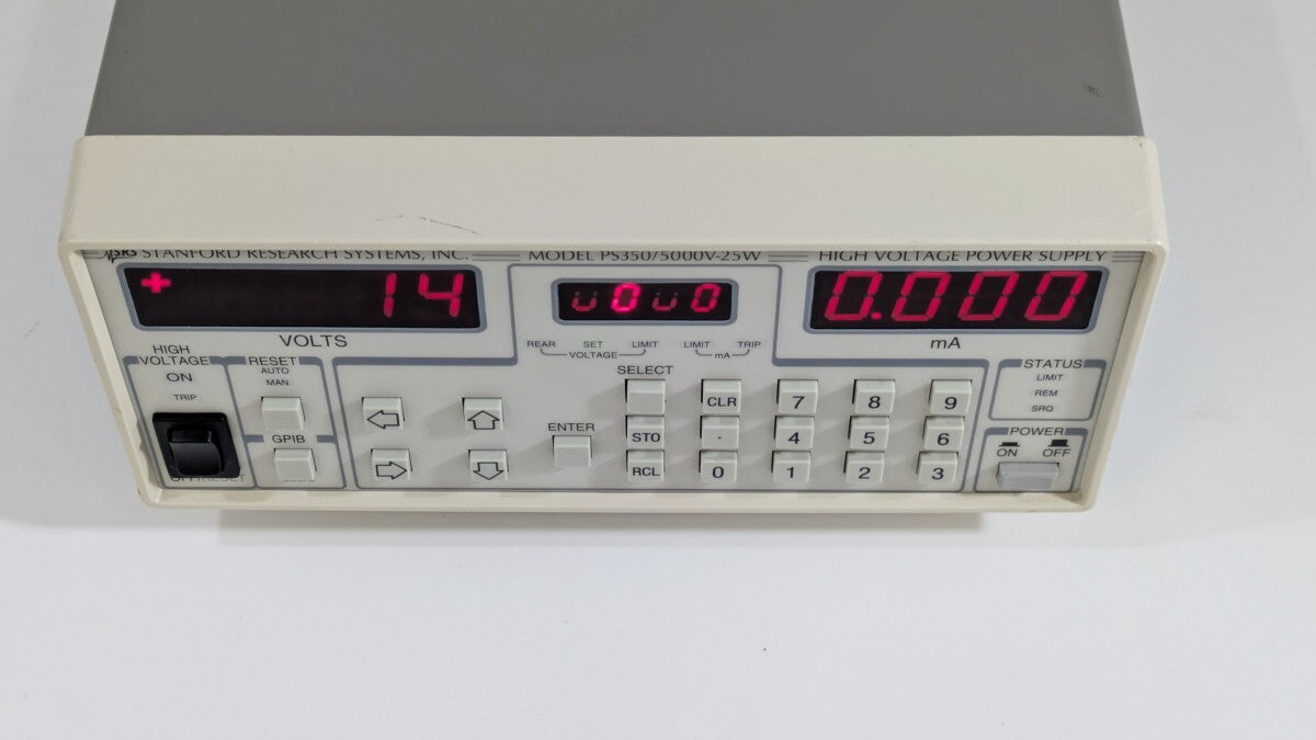 Stanford Research Systems PS350 High Voltage Power Supply 500V 25W [b1246190583]