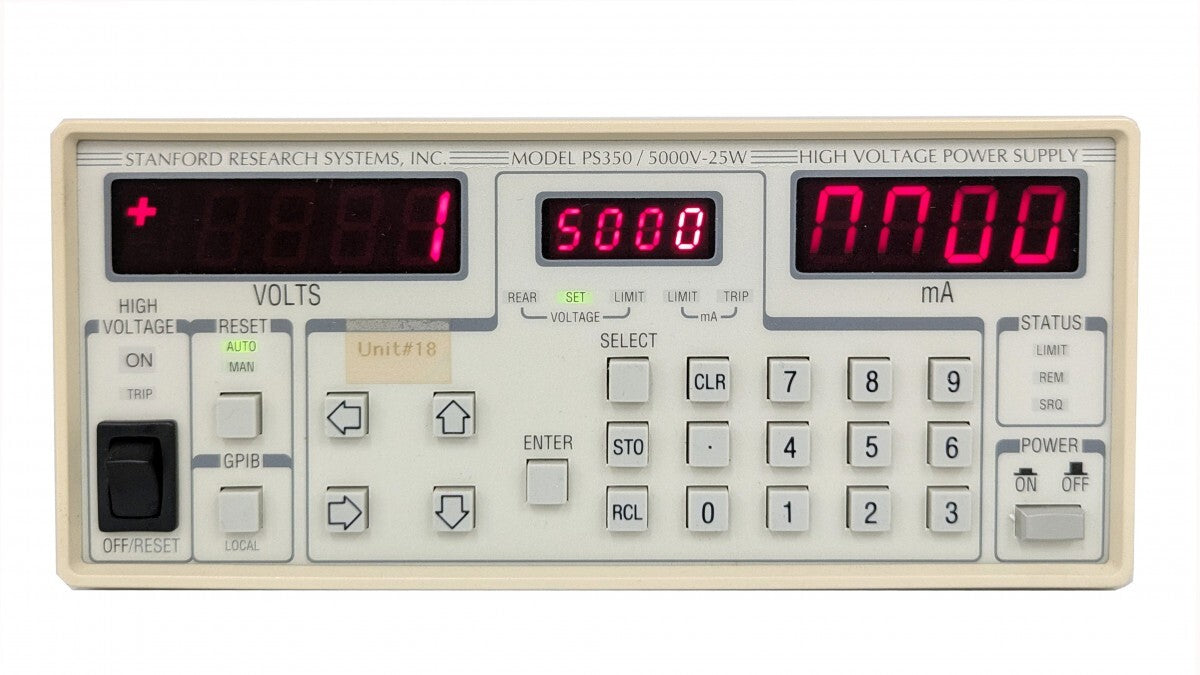 Stanford Research Systems PS350 High Voltage Power Supply 500V 25W [r1246200738]