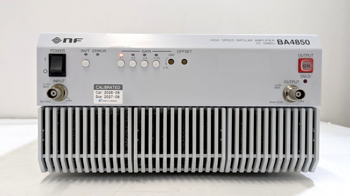 NF Corporation BA4850 High-Speed Bipolar Power Supply Amplifier [o1246216410]