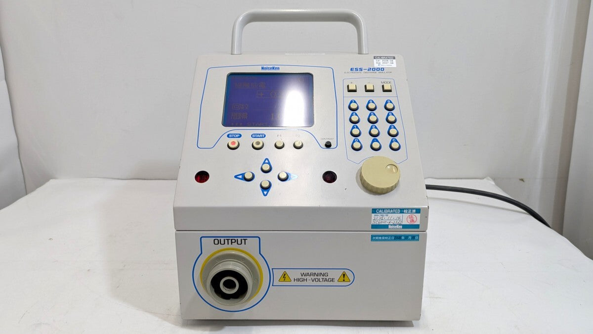NoiseKen ESS-2000 MPU Controlled Automatic Electrostatic Tester with Calibration Certificate [o1246236476]