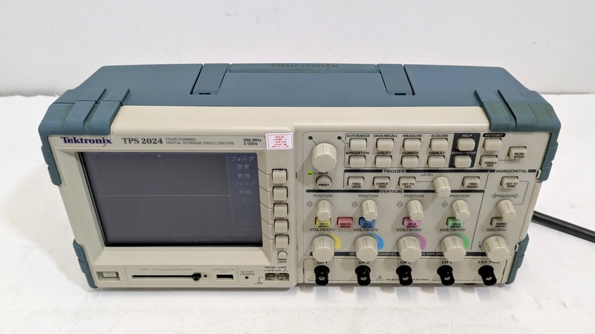 Tektronix TPS2024 Oscilloscope Isolated 4ch with TPSBAT/TPSCHG [m1246237248]
