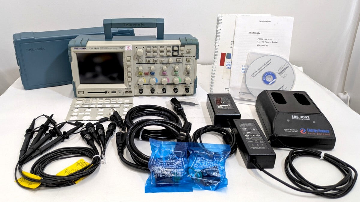 Tektronix TPS2024 Oscilloscope Isolated 4ch with TPSBAT/TPSCHG [m1246237248]