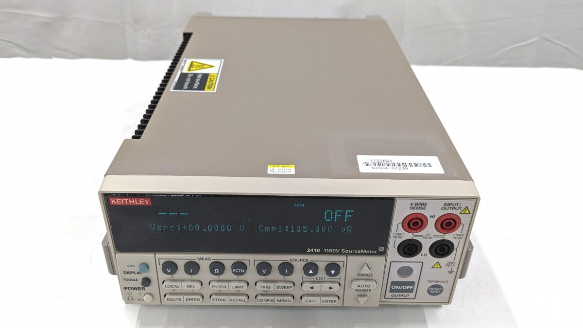 Keithley 2410 Source Meter with Calibration Certificate [n1246453747]