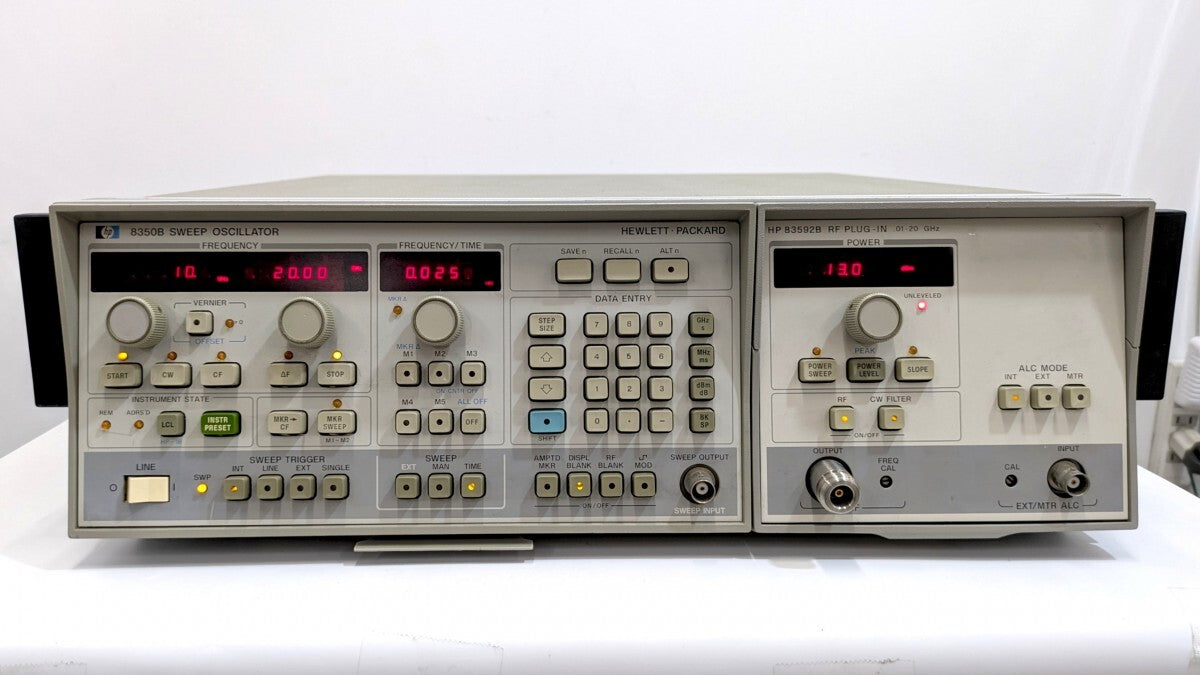 Keysight 8350B Sweep Oscillator Mainframe (as-is) [g1246624430]