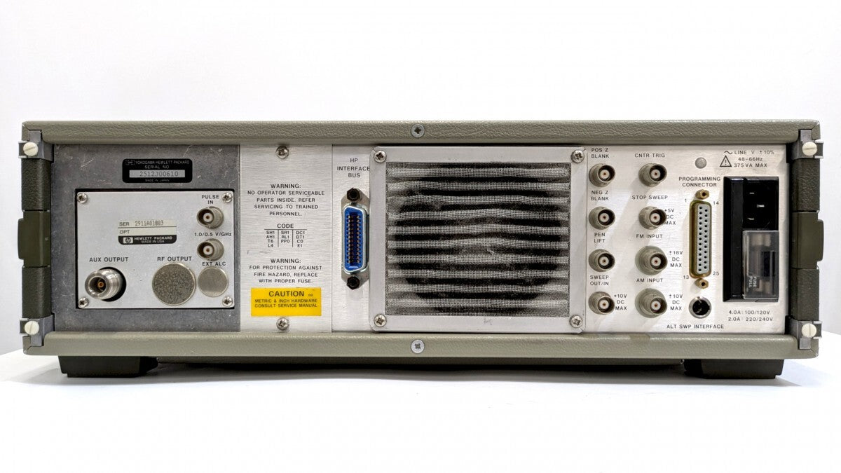 Keysight 8350B Sweep Oscillator Mainframe (as-is) [g1246624430]