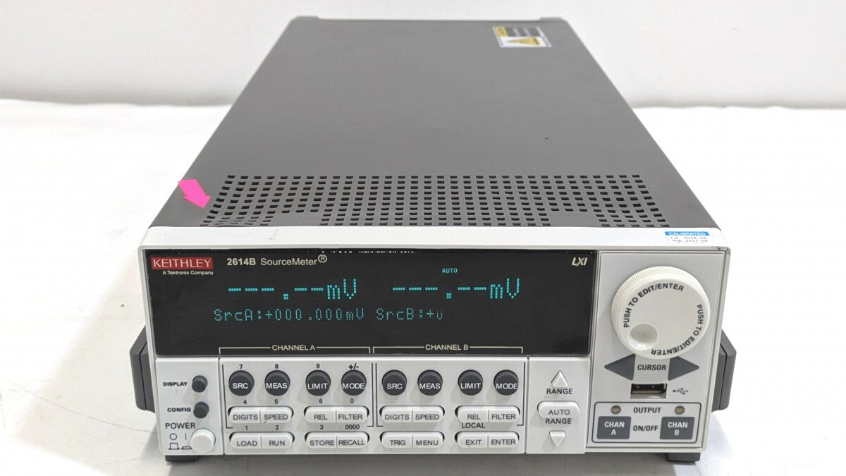 Keithley 2614B System Source Meter 2ch SMU with Calibration Certificate [r1246709292]