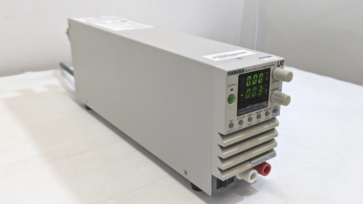Kikusui PWR401L DC Power Supply Compact Wide Range 0-40V 0-40A 400W [t1246788561]