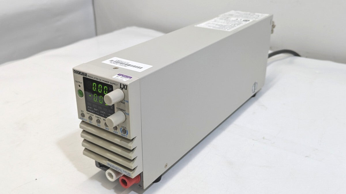 Kikusui PWR401L DC Power Supply Compact Wide Range 0-40V 0-40A 400W [t1246788561]