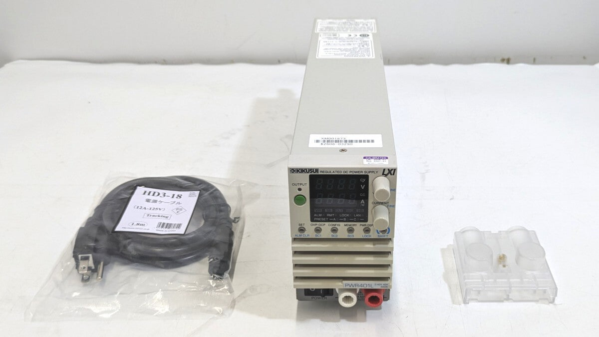 Kikusui PWR401L DC Power Supply Compact Wide Range 0-40V 0-40A 400W [t1246788561]