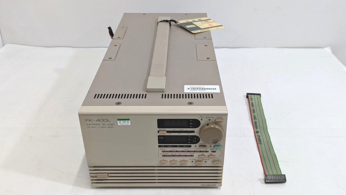 Takasago FK400L Electronic Load Device with Calibration Certificate [r1246801502]