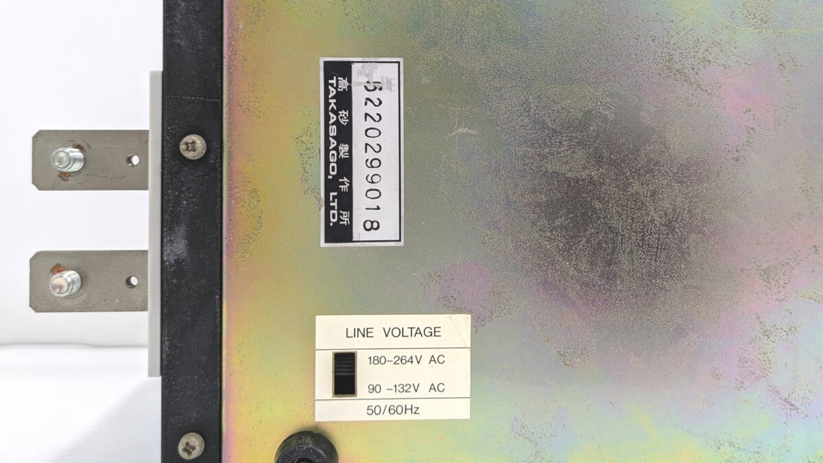 Takasago FK400L Electronic Load Device with Calibration Certificate [r1246801502]