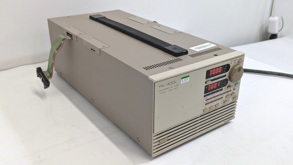 Takasago FK400L Electronic Load Device with Calibration Certificate [w1246792814]