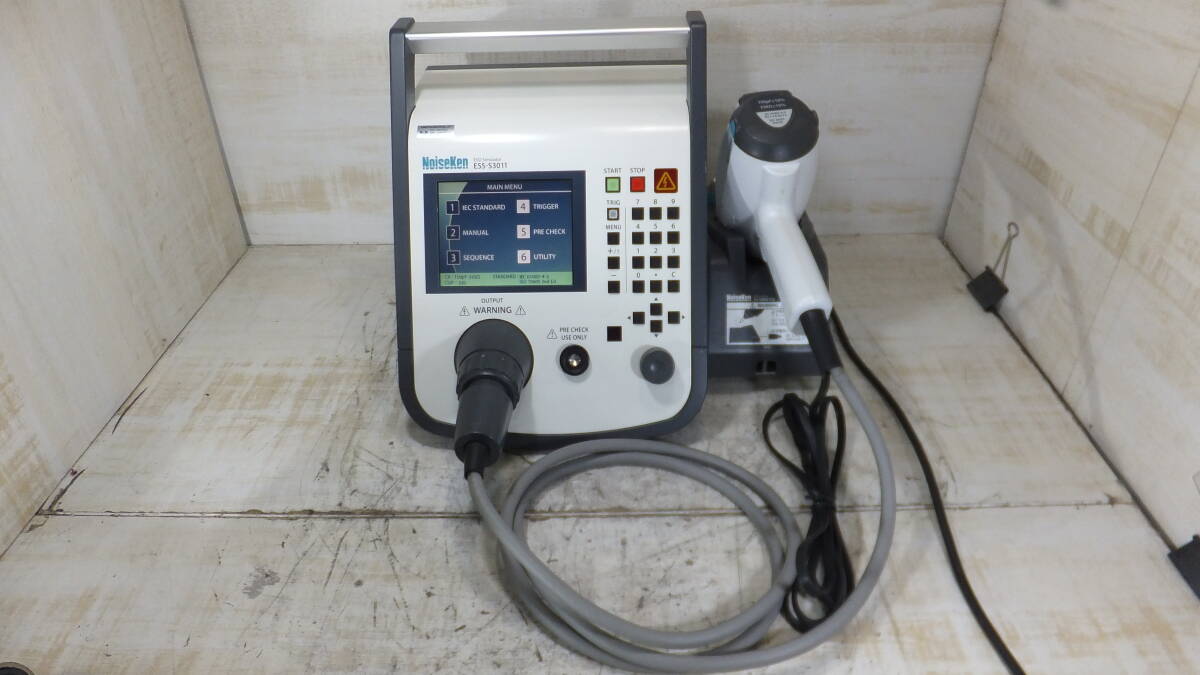 NoiseKen ESS-S3011 ESD Simulator with GT-30R Discharge Gun [q1246941596]