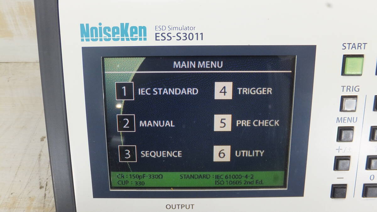 NoiseKen ESS-S3011 ESD Simulator with GT-30R Discharge Gun [q1246941596]