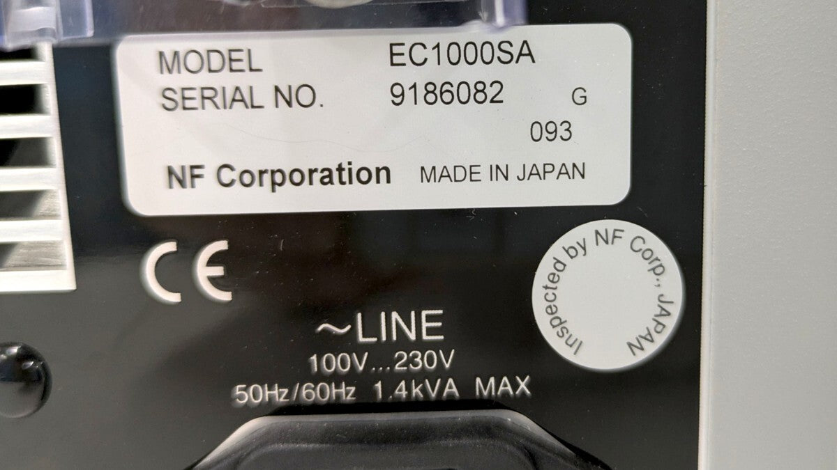 NF Corporation EC1000SA Programmable AC Power Supply 1kVA 310V [v1247288941]