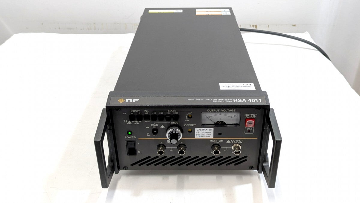 NF Corporation HSA4011 Bipolar Power Supply DC-1MHz 150Vp-p 2.82Ap-p [1247356025]