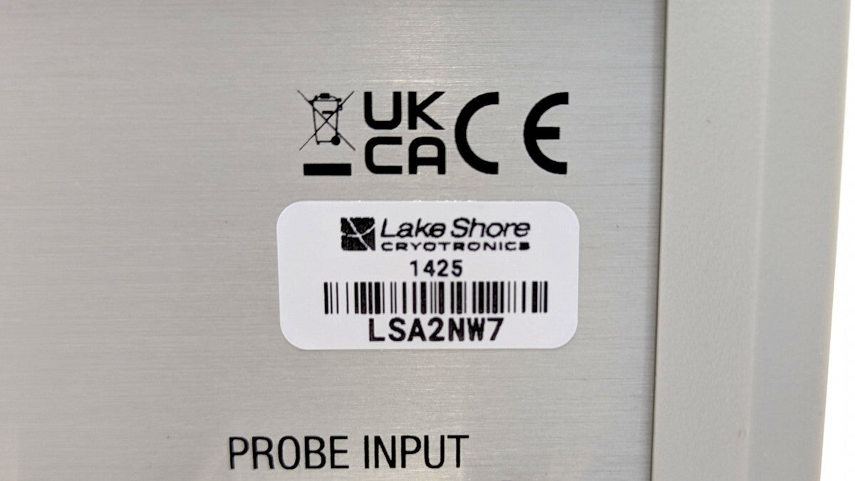 Lake Shore 425 Gauss Meter with HMNT-4E04-VR Probe and 4060 Zero Gauss Chamber [f1247427732]