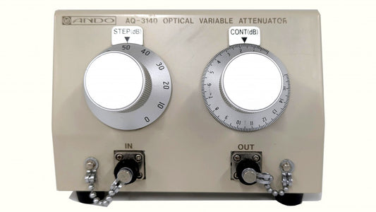ANDO AQ3140 Optical Attenuator with Calibration Certificate 1.31μm 1.55μm [t1247492999]