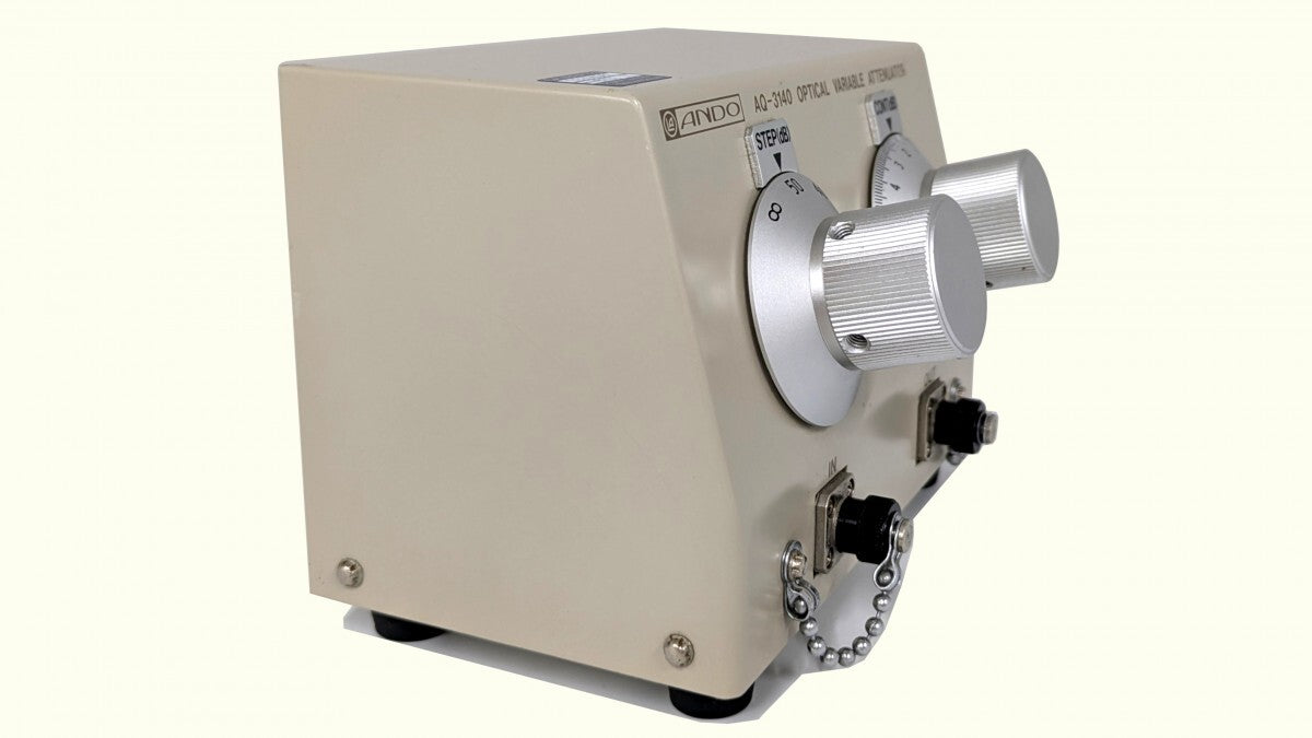 ANDO AQ3140 Optical Attenuator with Calibration Certificate 1.31μm 1.55μm [t1247492999]