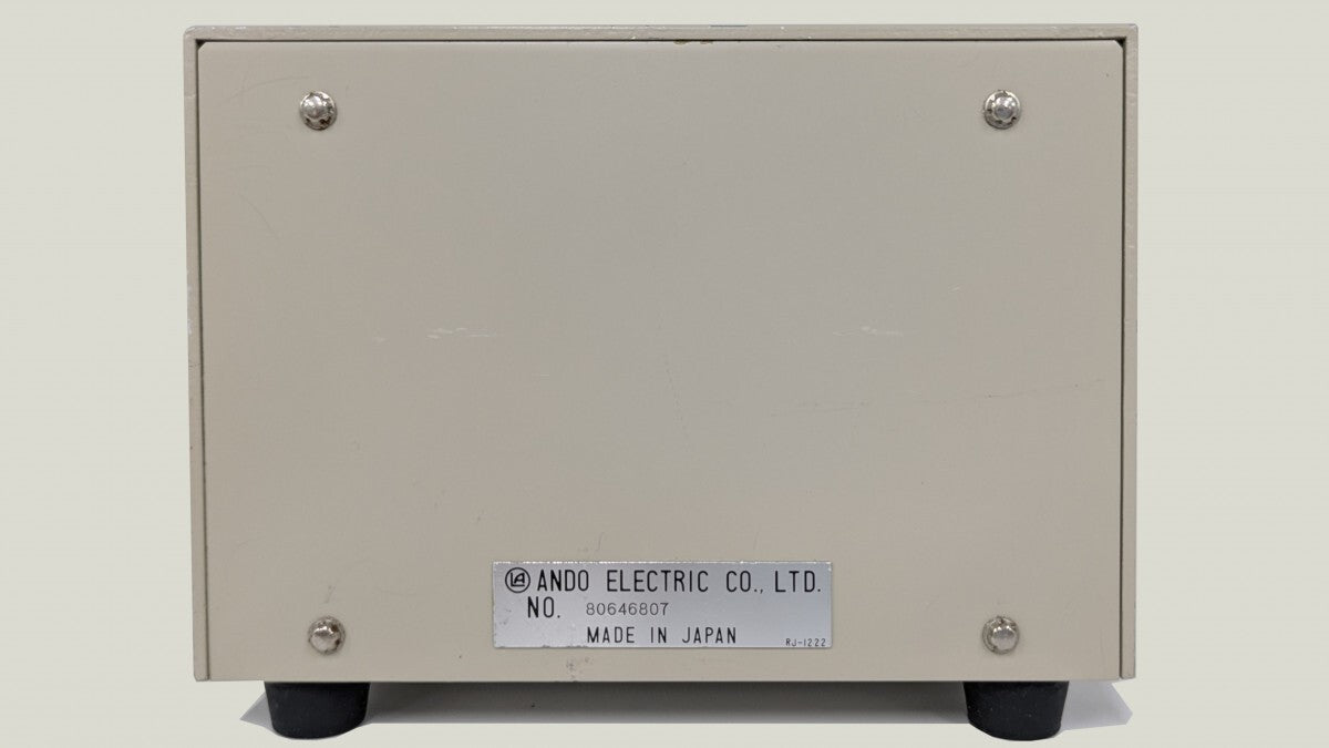 ANDO AQ3140 Optical Attenuator with Calibration Certificate 1.31μm 1.55μm [t1247492999]