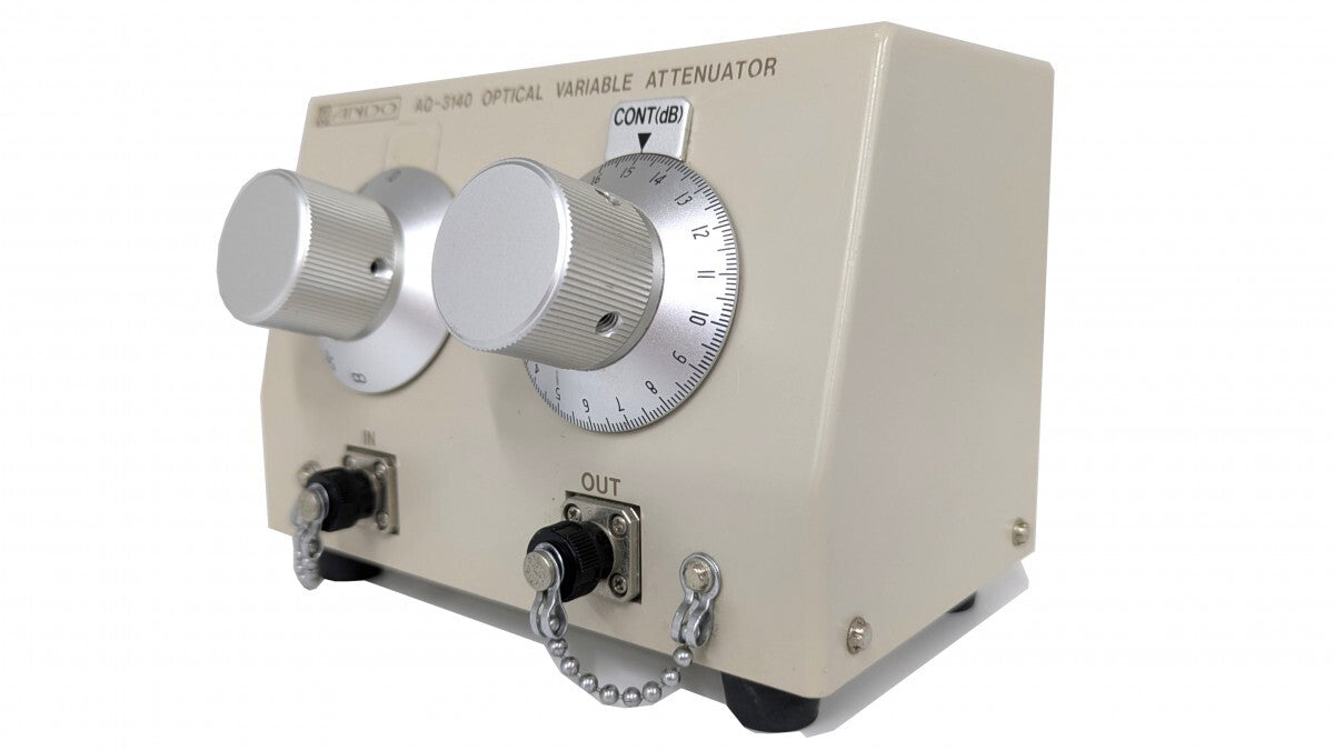 ANDO AQ3140 Optical Attenuator with Calibration Certificate 1.31μm 1.55μm [l1247511759]