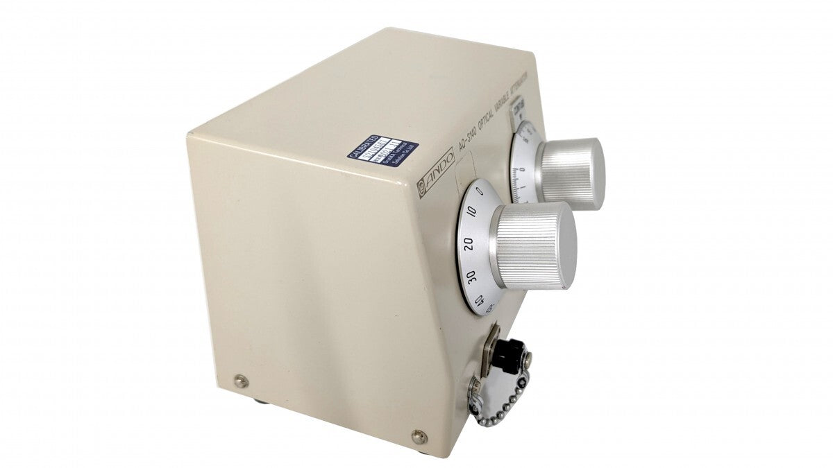 ANDO AQ3140 Optical Attenuator with Calibration Certificate 1.31μm 1.55μm [l1247511759]