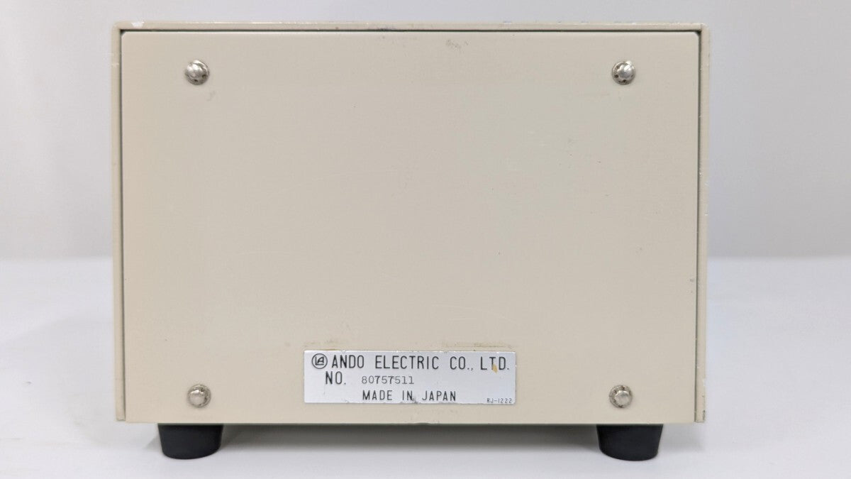 ANDO AQ3140 Optical Attenuator with Calibration Certificate 1.31μm 1.55μm [l1247511759]