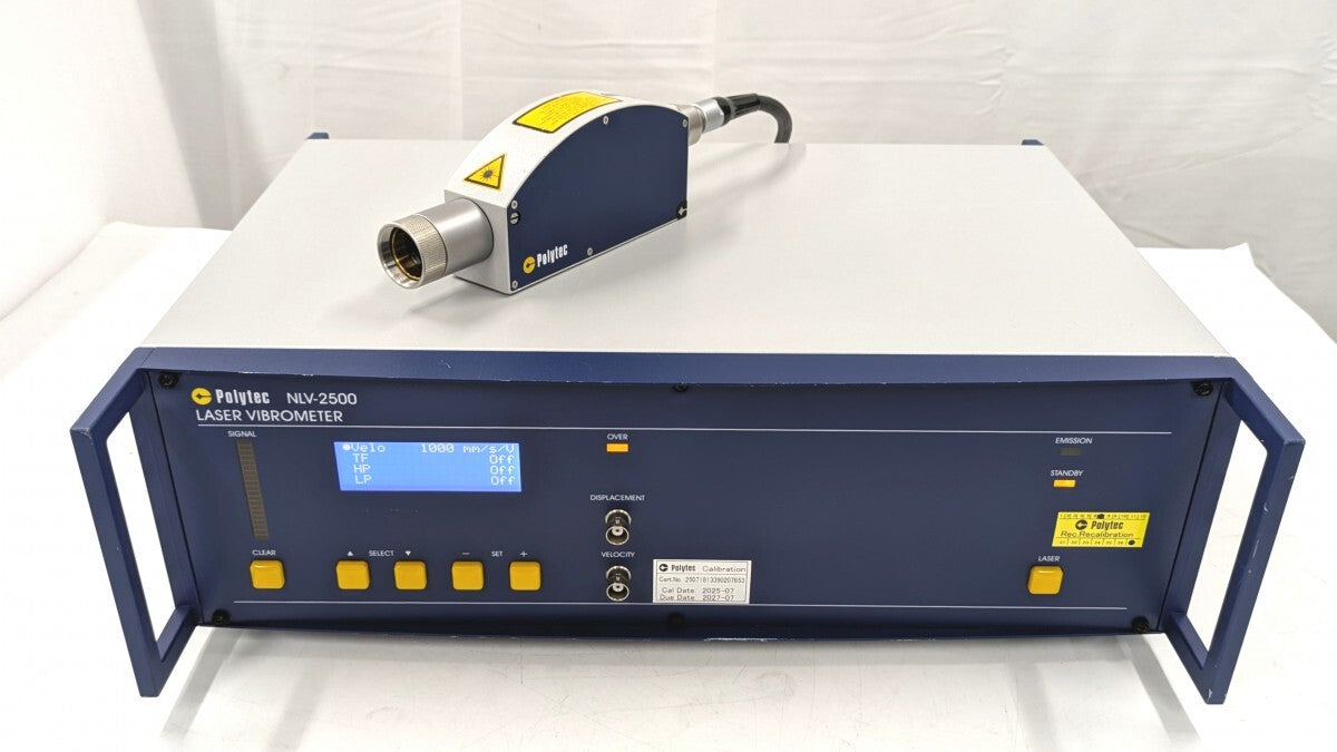 Polytec NLV-2500-FG5 Compact Laser Doppler Vibrometer [g1247512161]