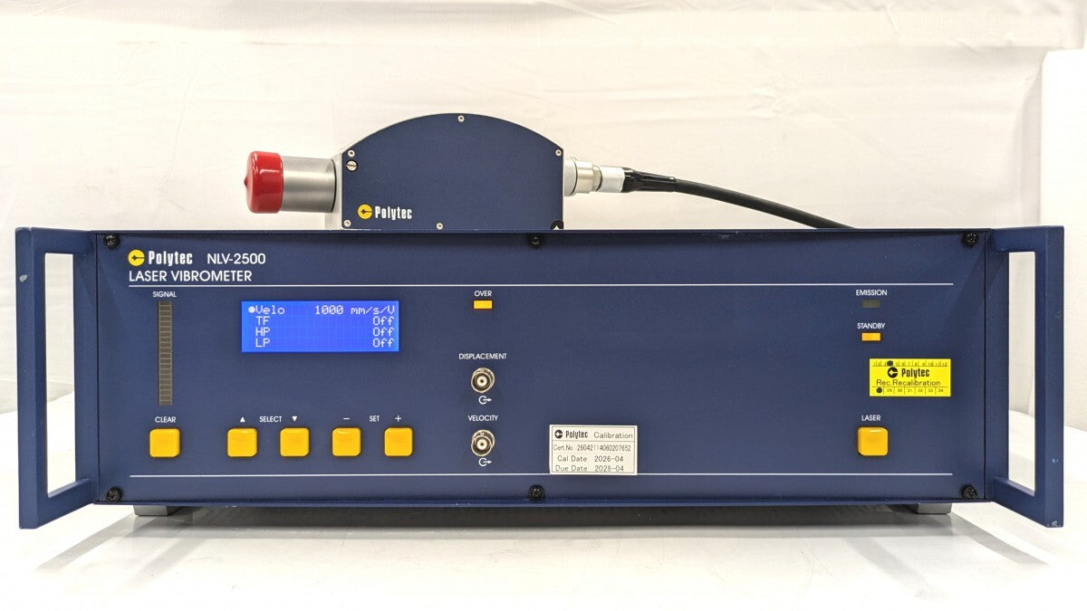 Polytec NLV-2500-FG5 Compact Laser Doppler Vibrometer [g1247512161]