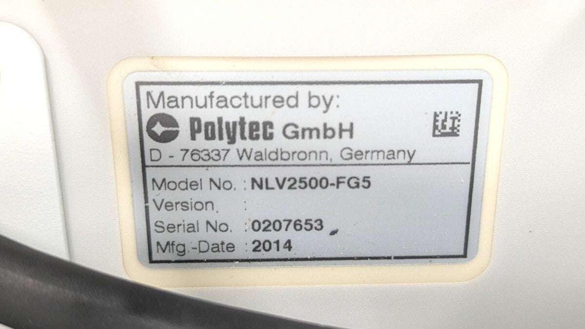 Polytec NLV-2500-FG5 Compact Laser Doppler Vibrometer [d1247520619]
