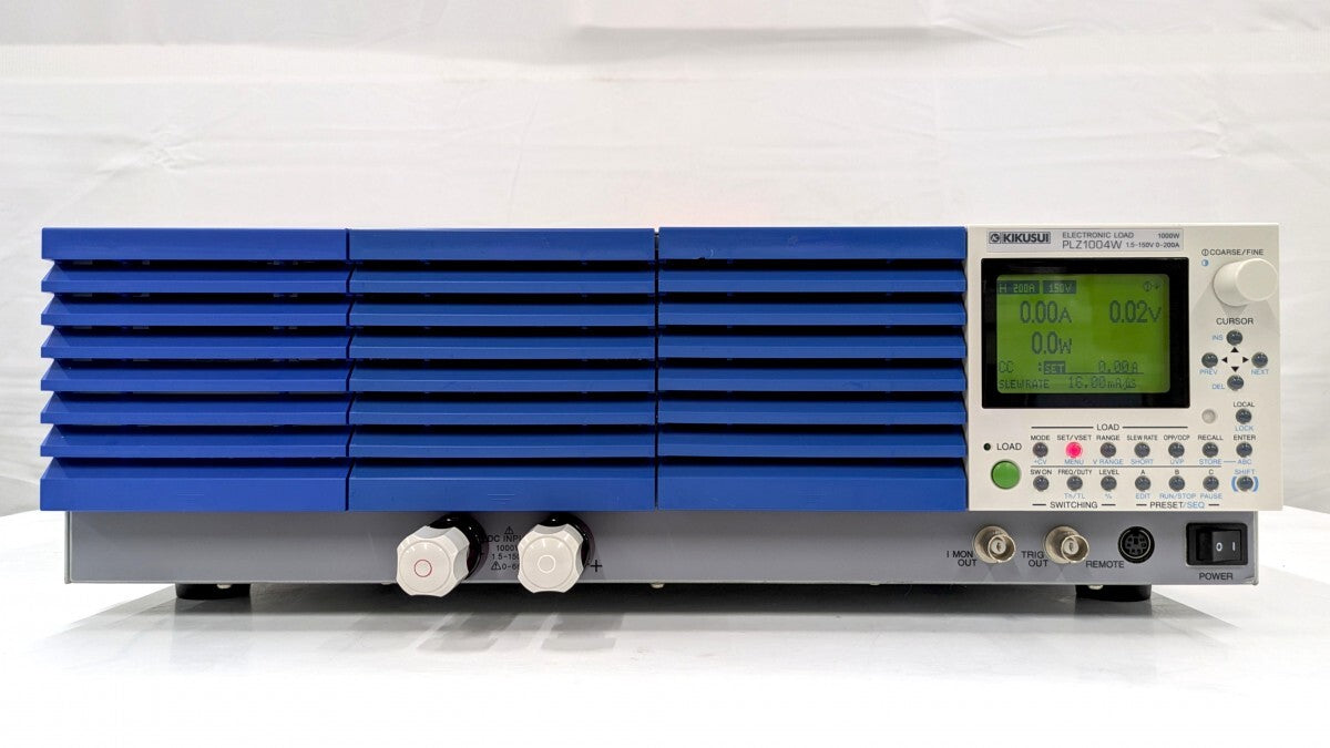 Kikusui PLZ1004W Multi-Function DC Electronic Load 1000W 200A [h1247632877]