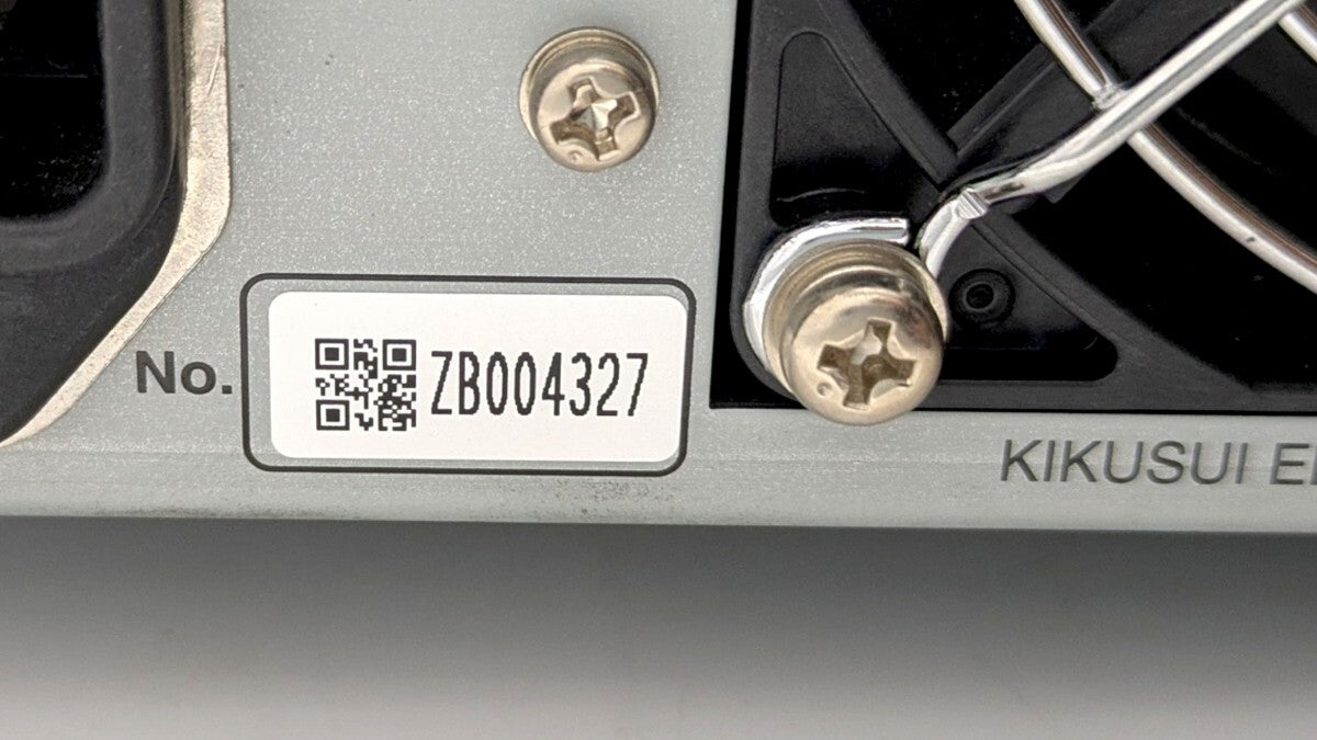 Kikusui PLZ1004WH Multifunction DC Electronic Load 5V-650V 50A 1000W [d1247665789]