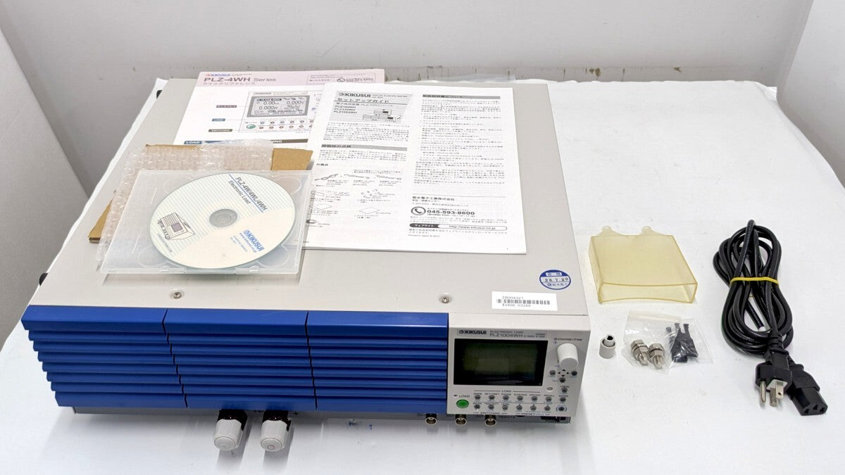 Kikusui PLZ1004WH Multifunction DC Electronic Load 5V-650V 50A 1000W [d1247665789]