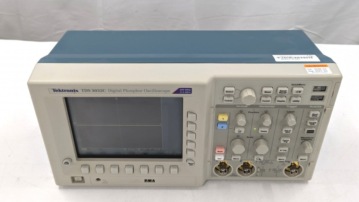 Tektronix TDS3032C Digital Phosphor Oscilloscope 300MHz 2 Channels [q1247707462]