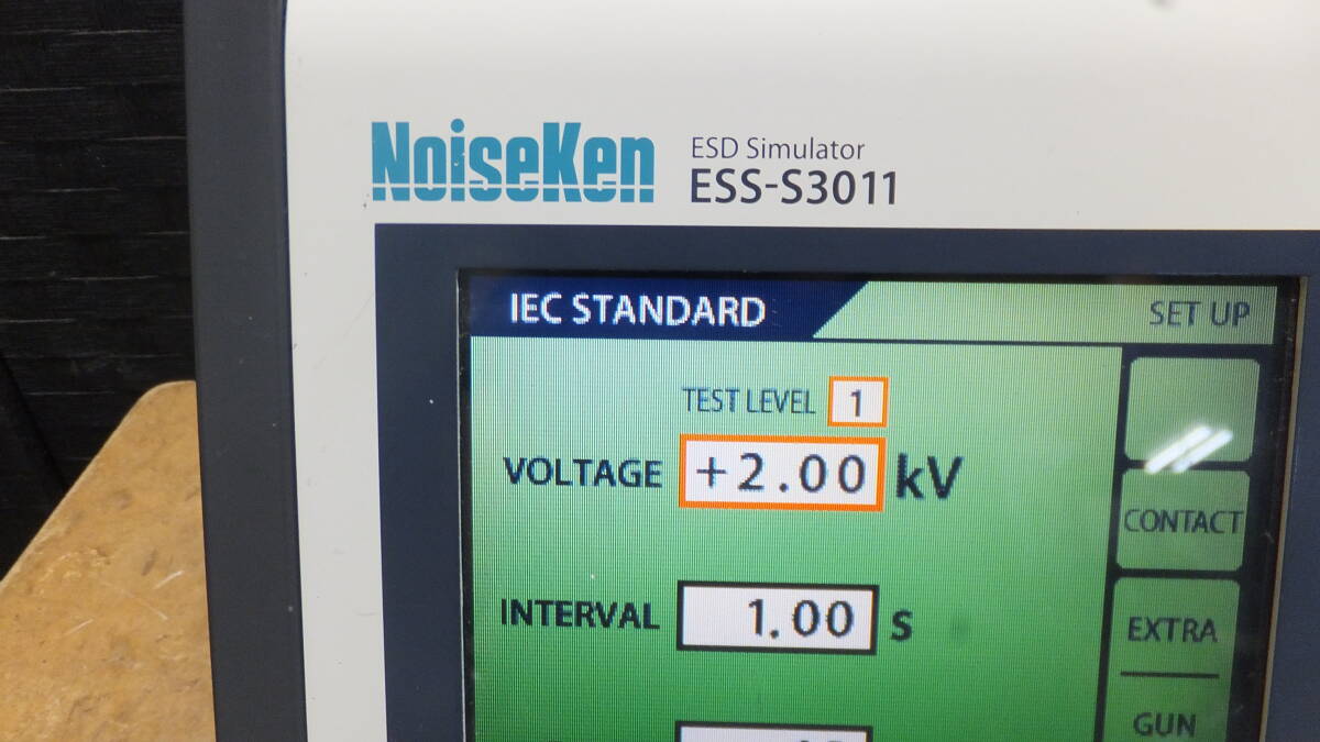 NoiseKen ESS-S3011 Electrostatic Tester Discharge Gun [j1247866775]