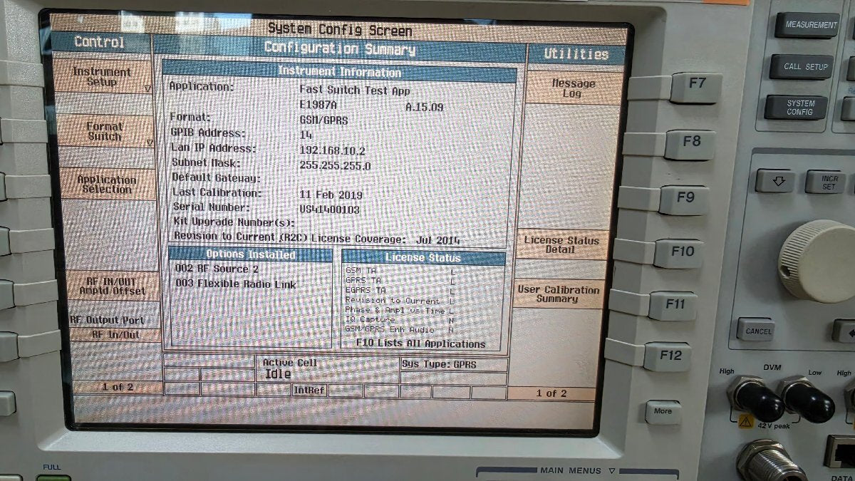 Agilent E5515C Wireless Communication Test Set Opt. 002 003 [e1248064928]