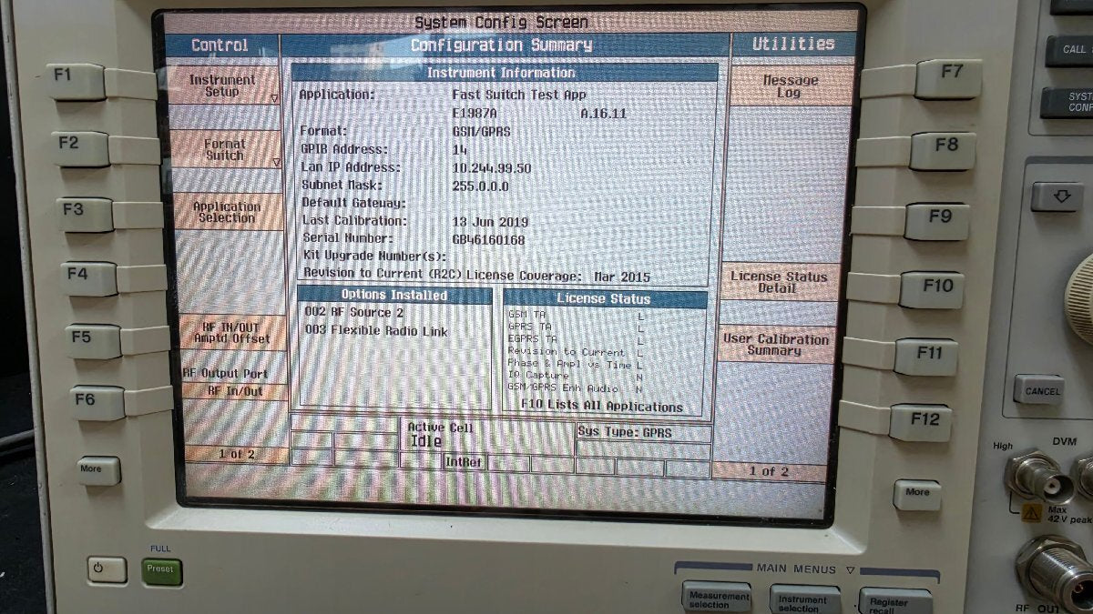 Agilent E5515C Wireless Communication Test Set Opt. 002 003 [l1248070228]