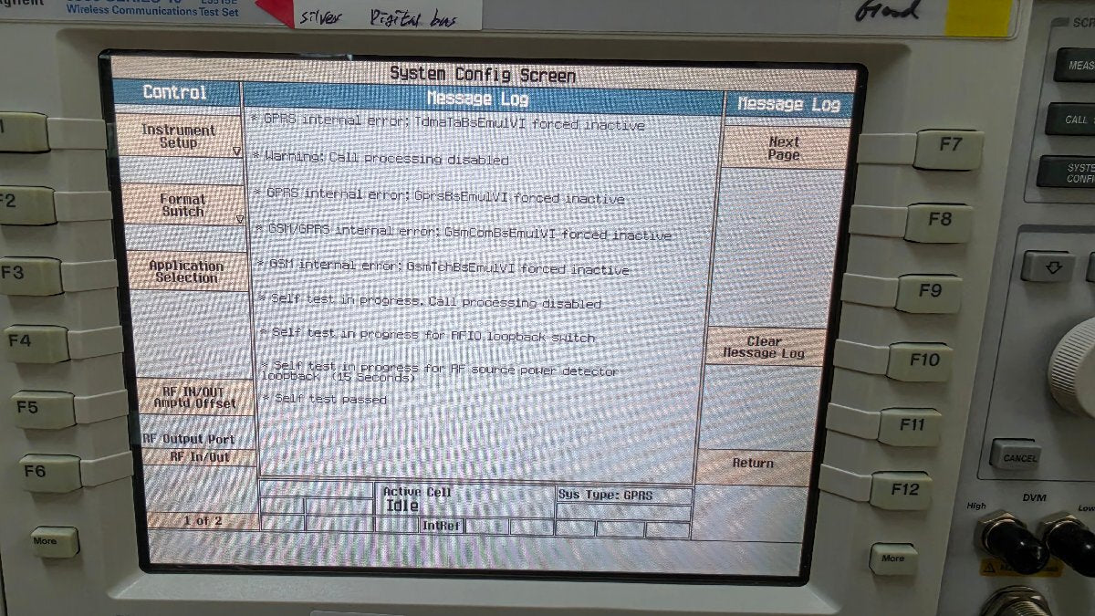 Agilent E5515E Wireless Communication Test Set Opt. 002 003 004 [l1248150814]