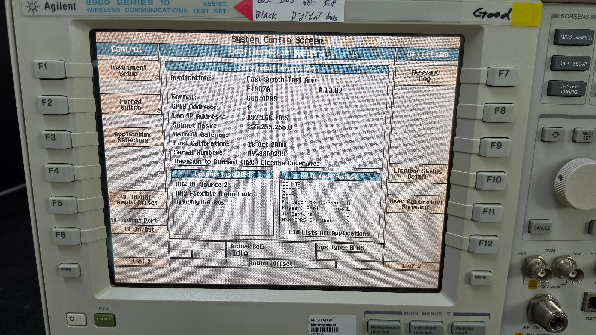 Agilent E5515C Wireless Communication Test Set Opt. 002 003 004 [v1248157529]