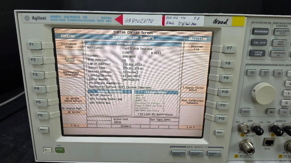 Agilent E5515C Wireless Communication Test Set Opt. 002 003 004 [h1248149692]