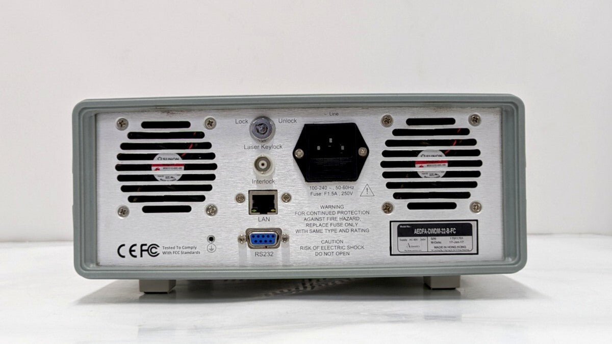Amonics AEDFA-DWDM-22-B-FC Optical Fiber Amplifier 1534nm-1563nm 22dBm 30dB [l1248276388]