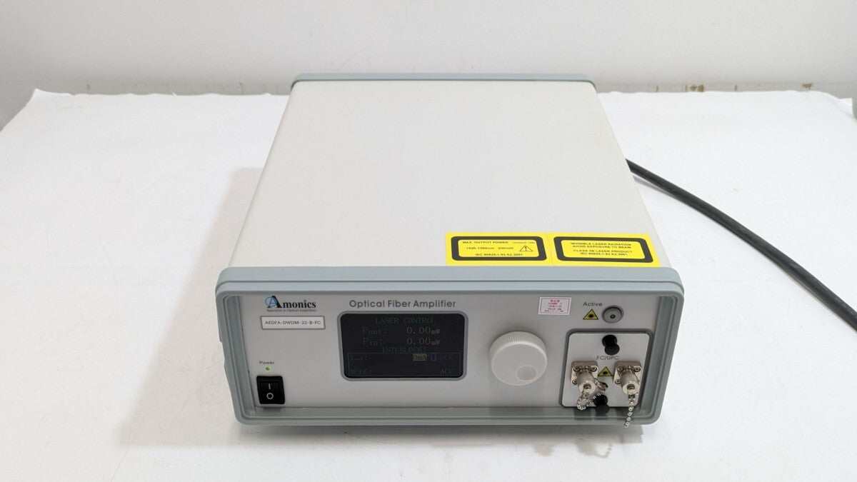 Amonics AEDFA-DWDM-22-B-FC Optical Fiber Amplifier 1534nm-1563nm 22dBm [e1248269485]