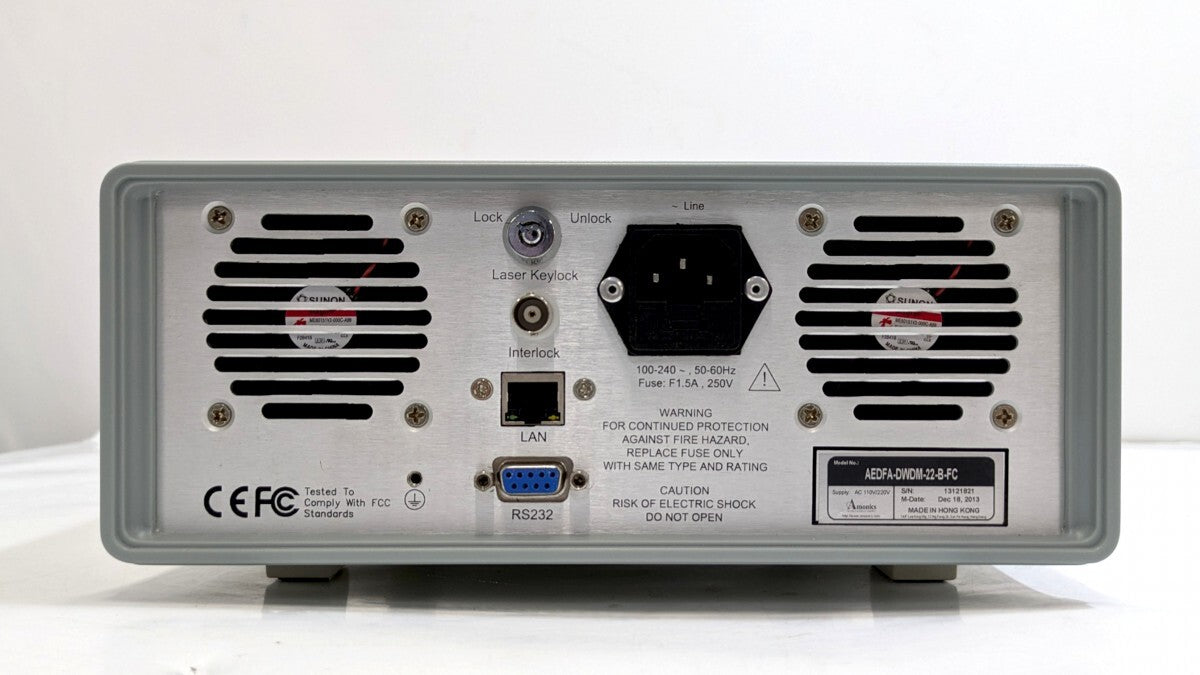 Amonics AEDFA-DWDM-22-B-FC Optical Fiber Amplifier 1534nm-1563nm 22dBm [e1248269485]