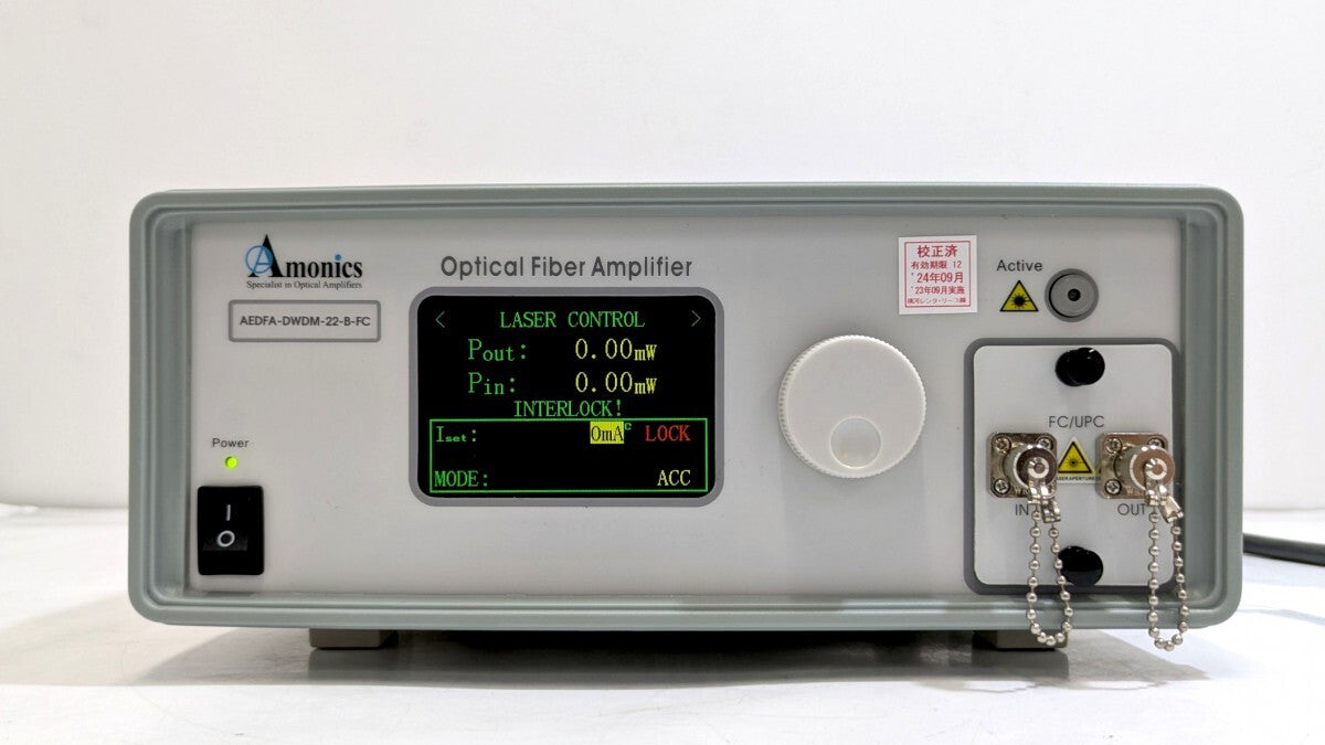 Amonics AEDFA-DWDM-22-B-FA Optical Fiber Amplifier 1534nm-1563nm +22dBm [r1248284106]