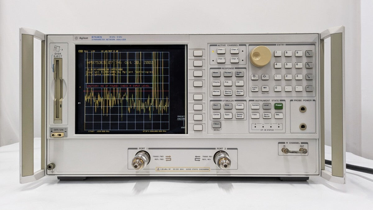 Keysight 8753ES Vector Network Analyzer with GPIB (as-is) [p1248329855]
