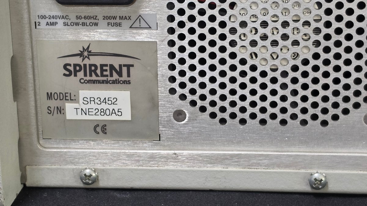 Spirent SR3452 CDMA Network Emulator [k1248437261]