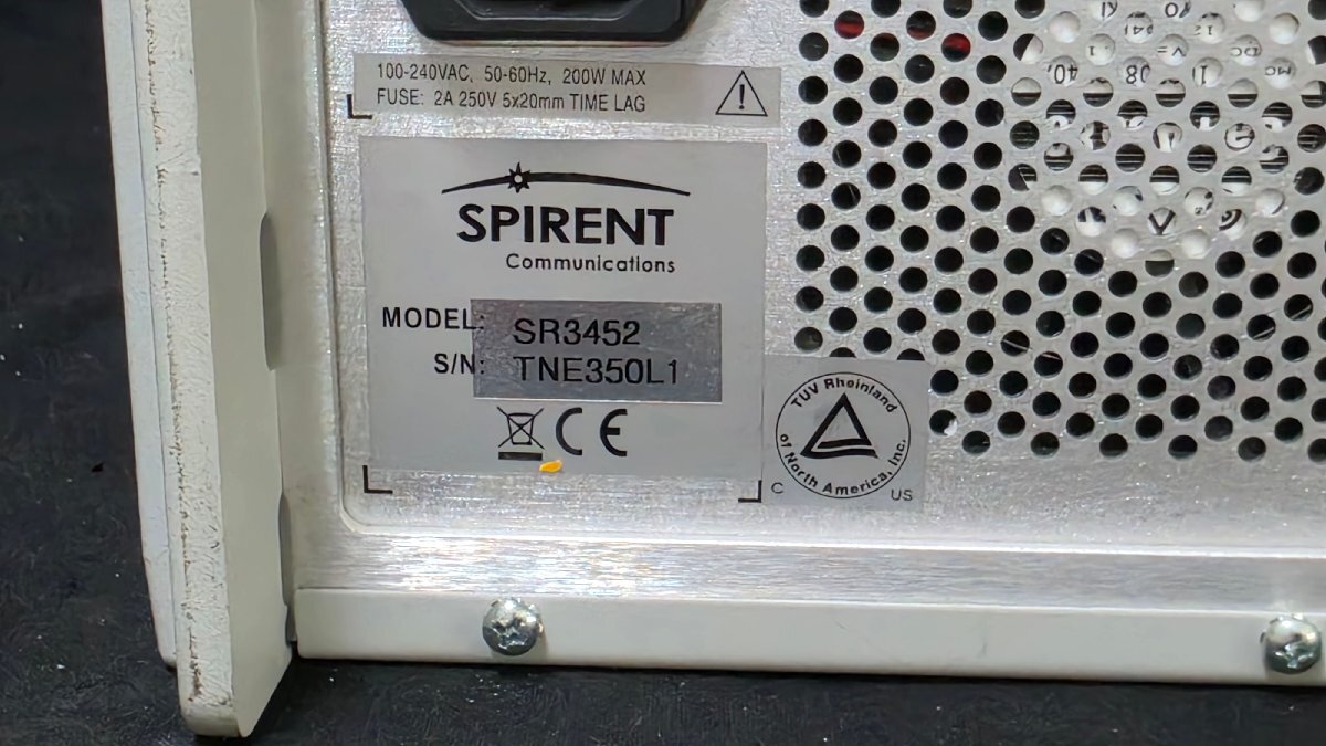 Spirent SR3452 CDMA Network Emulator [x1248435811]